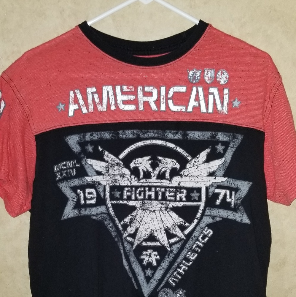 American fighter tshirt